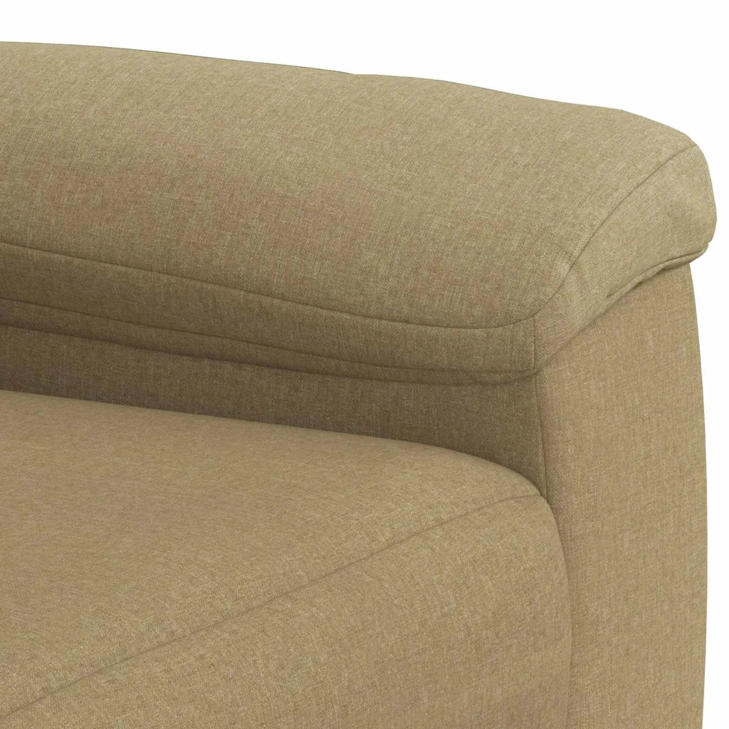 Divano Marrone Chiaro 178 x 90 x 95 cm Tessuto 42040959