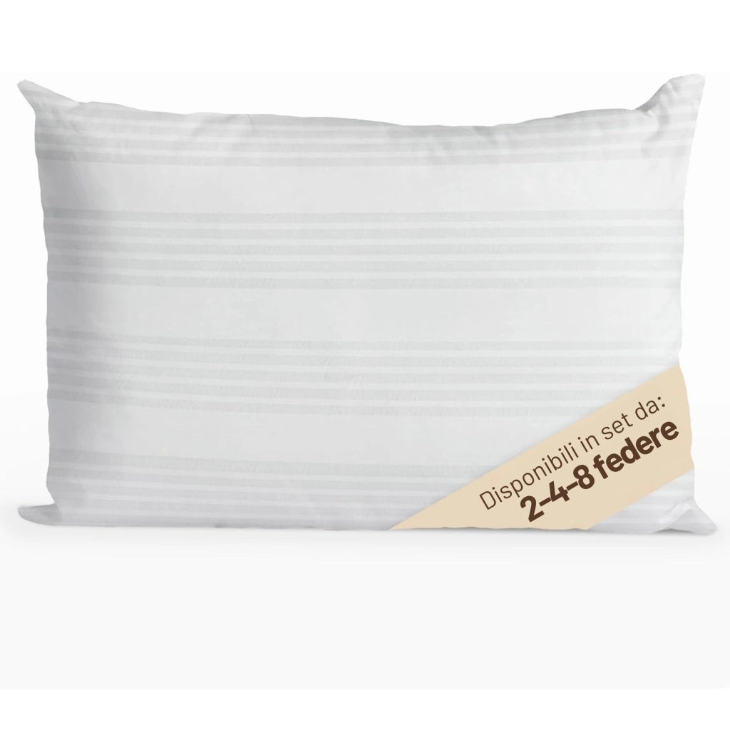 SONIT - Copricuscino Letto - Federe Cuscino per Camera - Coprifedere Cuscini Letto Con Cerniera - Dimensione 50x80 Pacco da: 2