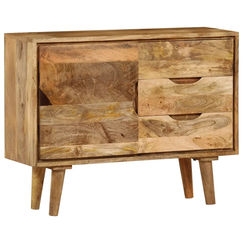 Credenza in Legno Massello di Mango 90x30x69 cmcod mxl 70817