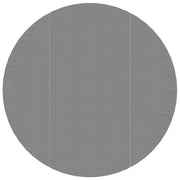 Telo Sotto Piscina Grigio Chiaro ?306 cm Geotessile Poliestere