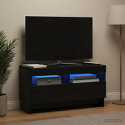 Mobile TV LED Nero Legno ingegnerizzato 896116