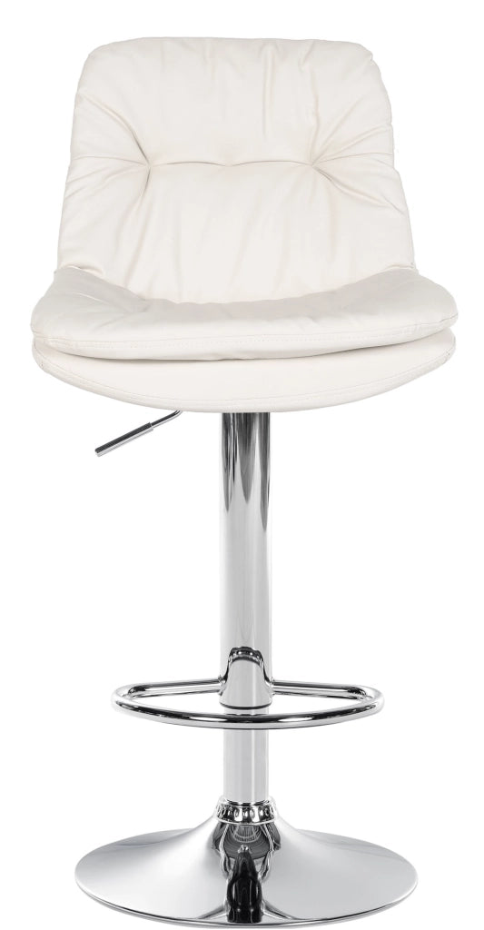 Barhocker Laurel Kunstleder chrom