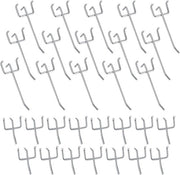 30 pezzi di chiodi da parete per attrezzi, supporti per attrezzi, garage, officina, 10 cm/5 cm, parete per attrezzi