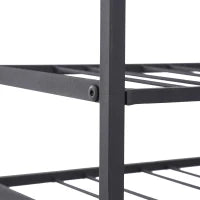 Scaffale Portabottiglie 6 Bottiglie su 9 Livelli, Totale: 54 in Acciaio Resistente all'Umidità Salvaspazio Nero 63x25x91cm 90kg(intero)