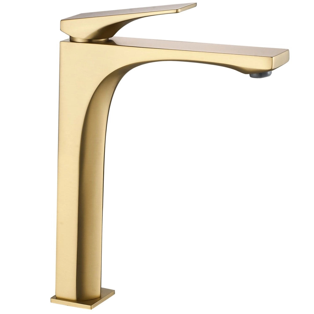 Rubinetto Da Lavabo Premium Rea Joe Brush Gold High