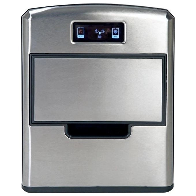 RGV Mojito Ice FG12D Macchina per ghiaccio portatile 12 kg/24h 150 W Nero, Acciaio inossidabile