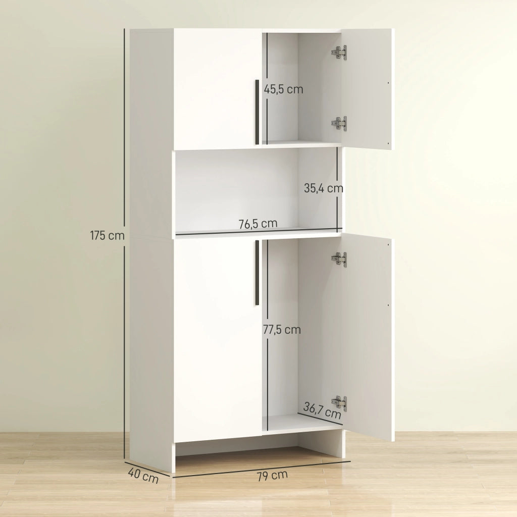 Mobile per cucina ¨C zephmum ¨C bianco, truciolato, 90x51x