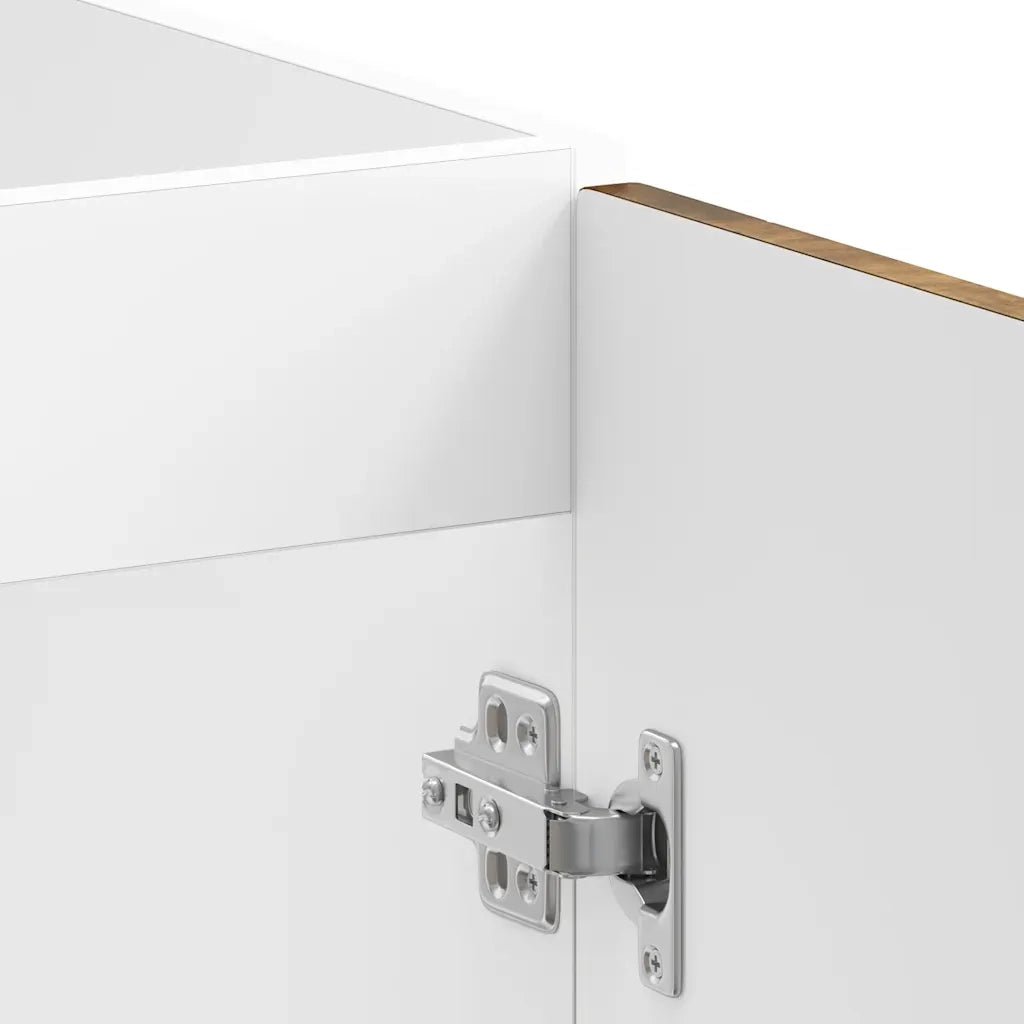 Pensile da cucina | Mobile base lavello Porto Rovere Fumo 80x46x81,5 cm Truciolato