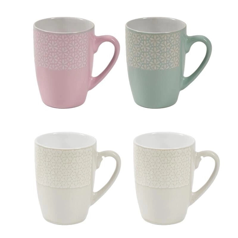 MAURY'S SET 4 TAZZE MUG DA 350CC IN COLORAZIONE ASSORTITO