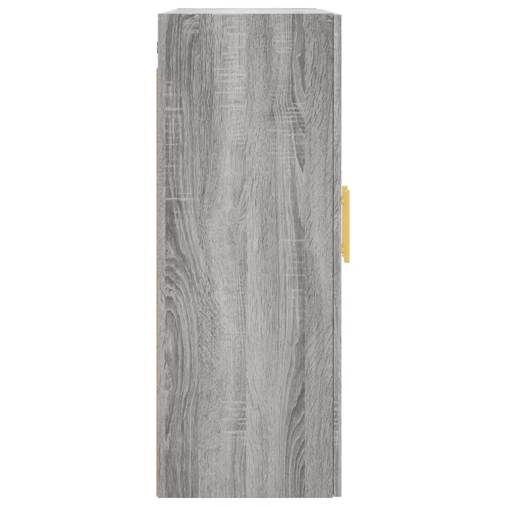 Mobile a Parete Grigio Sonoma 69,5x34x90 cm 828418