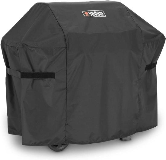 Copri barbecue per Spirit/Spirit II 300 & 200 | Respiro, UV e impermeabile all'acqua | Copertura rotonda - Nero (7183)