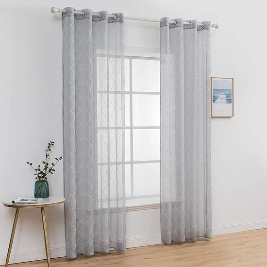 Vetrata - sostenibile - vetrata di lusso per camera da letto soggiorno sala da pranzo - vetrata di alta qualità - tenda di voile - vetrata per finestra