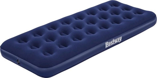 Letto a Pneumatici Blu Orizzonte Singolo XL - Ideale per Campeggio e Affitti