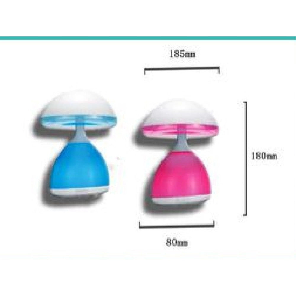Trade Shop - Lampada Fungo Led 7 Luci Colori Lumino Da Tavolo Comodino Colorati 1.5w Tx-9815 -