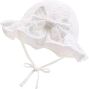 Cappello estivo per bambini con strisce laterali per neonati e bambini piccoli (M)