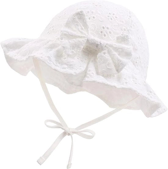 Cappello estivo per bambini con strisce laterali per neonati e bambini piccoli (M)