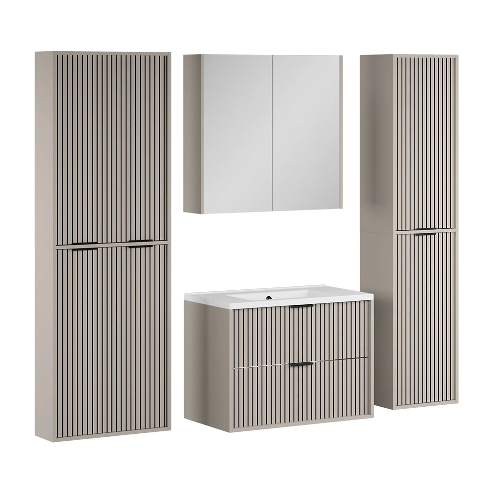 Vicco Set di mobili da bagno Cachemire 5 parti