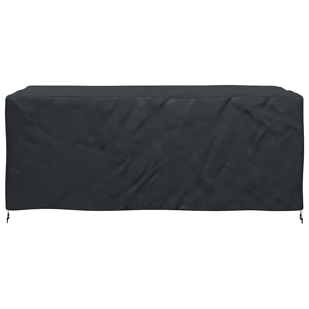 vidaXL Copertura per mobili da esterno Nero 240 x 140 x 90 cm 210D