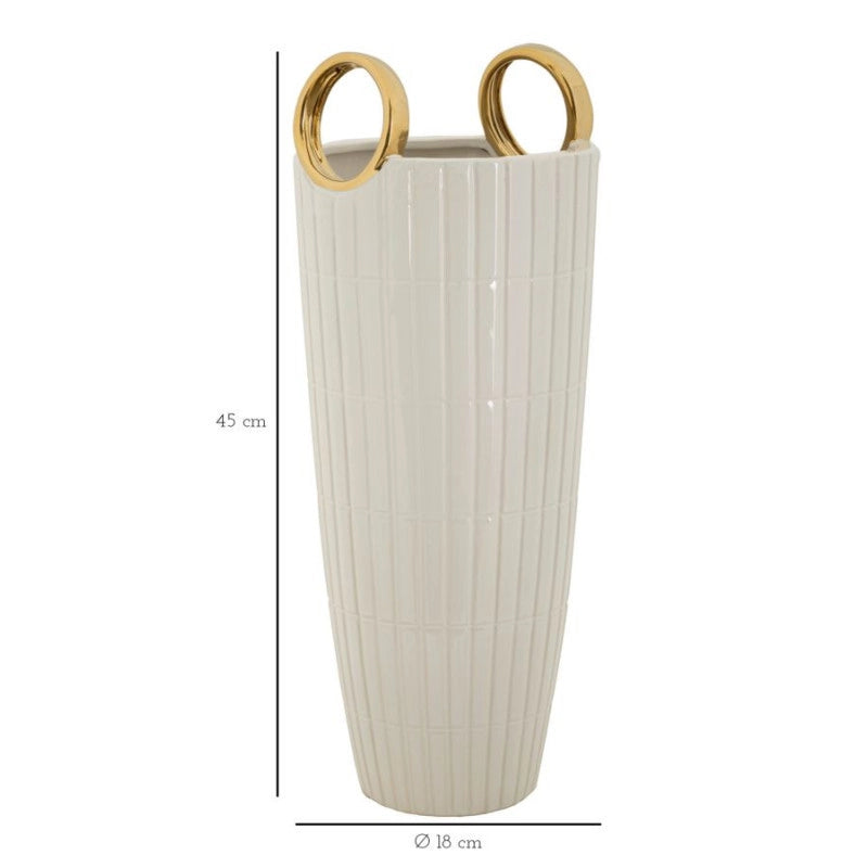 Vaso Ceramica Amica Shopping cm ø 18x45
