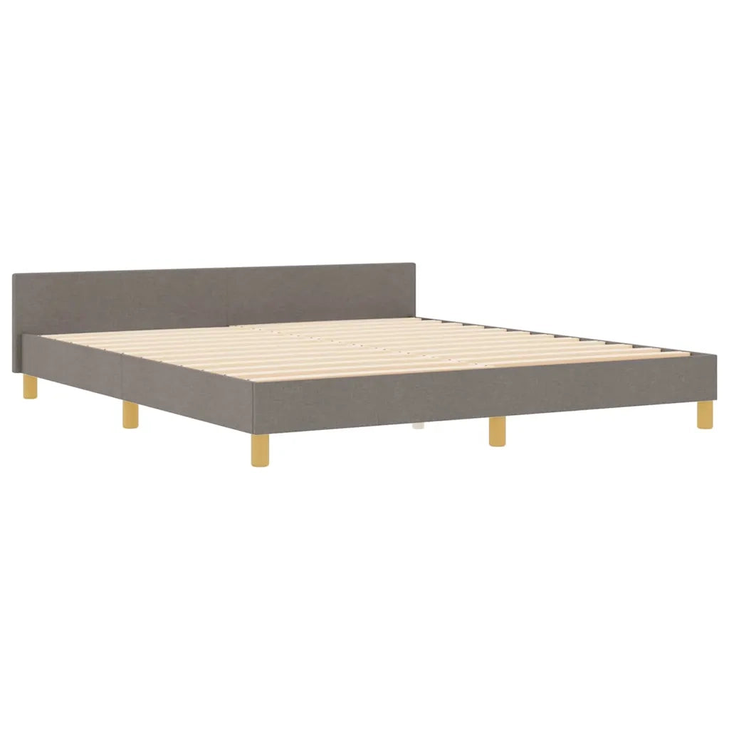 Struttura del letto con testiera Talpa 180 x 200 cm Tessuto 3344827