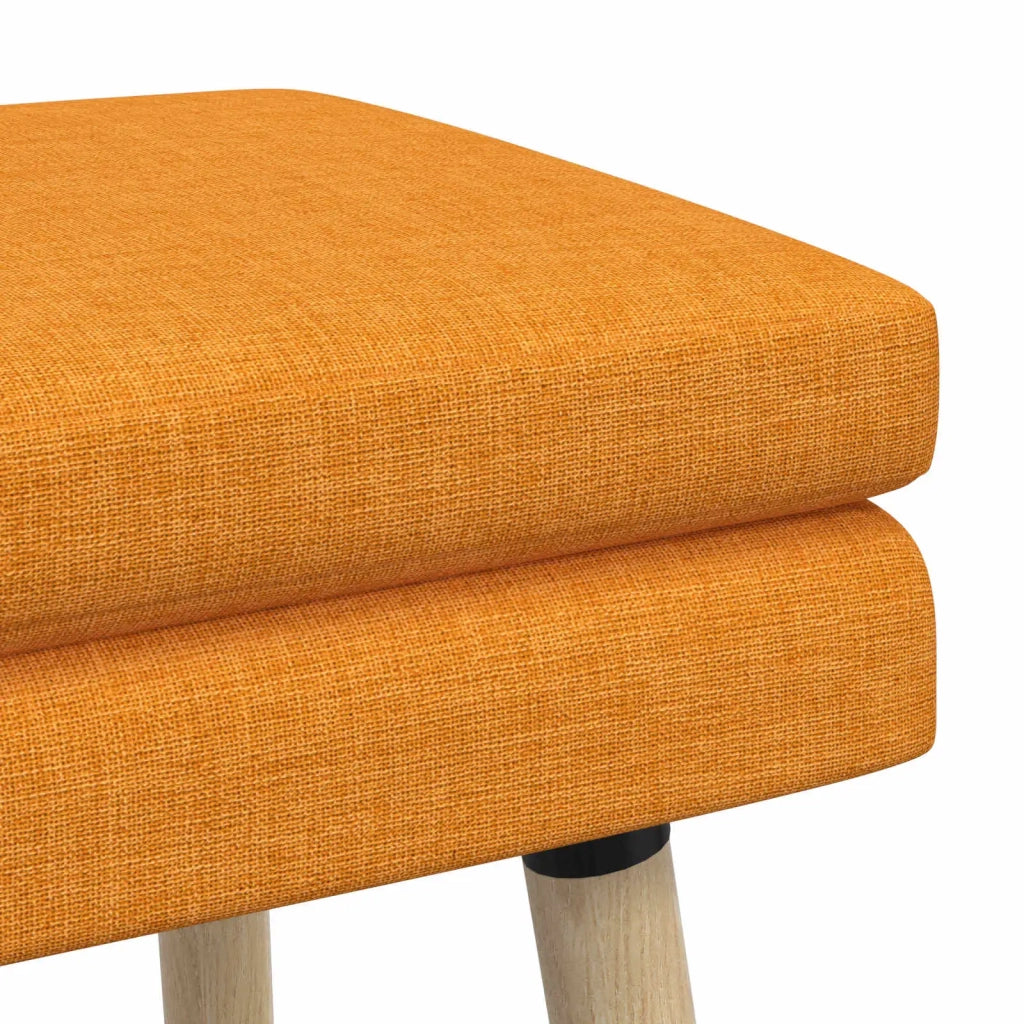 Panchina a doppio strato Giallo Scuro 60 x 40 x 46 cm Tessuto 42038426