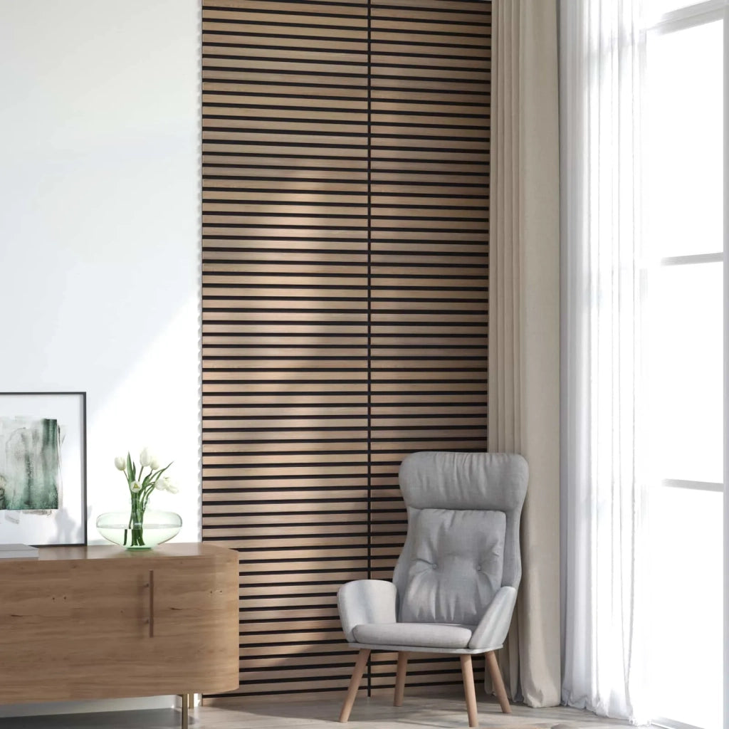 Pannelli da parete 8 pz Marrone 60,5 x 60 cm CFW1494987