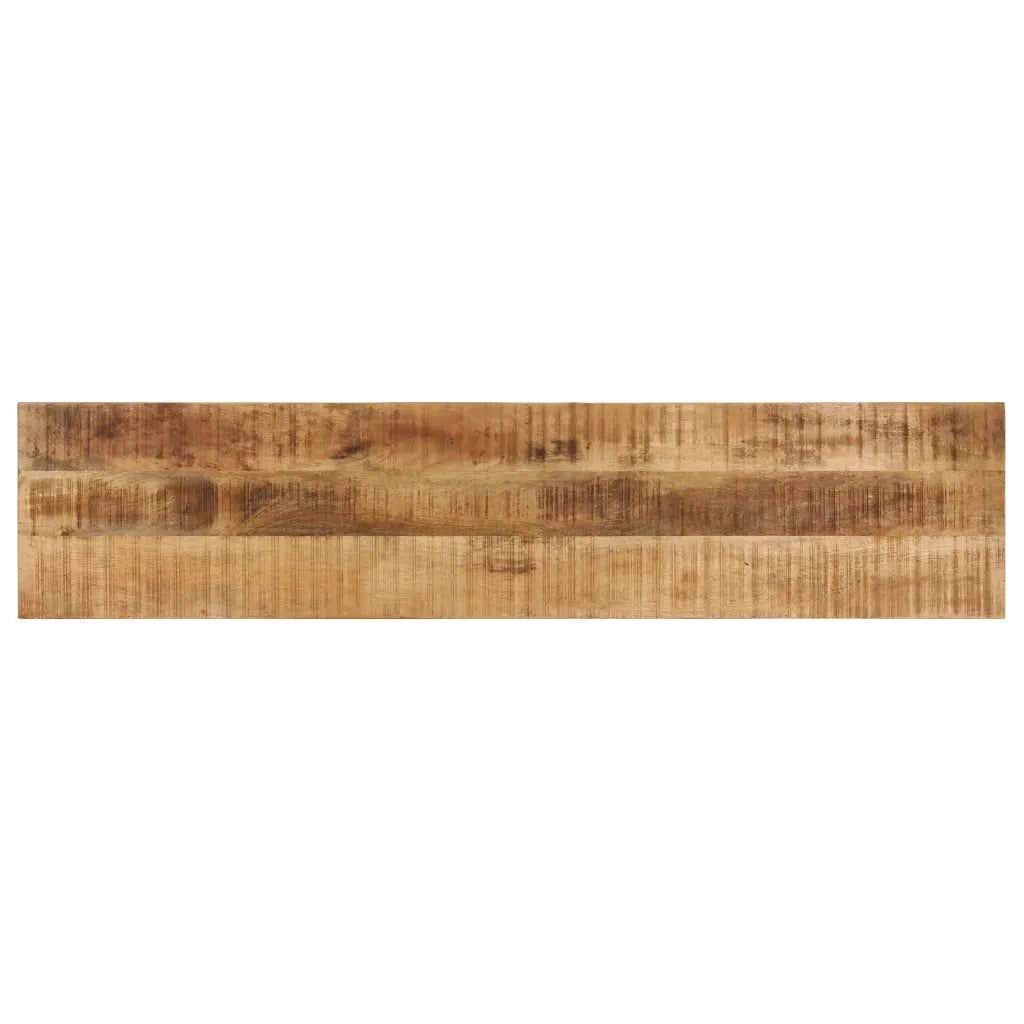 Panca 160 cm in Legno Massello di Mango e Acciaio 286461