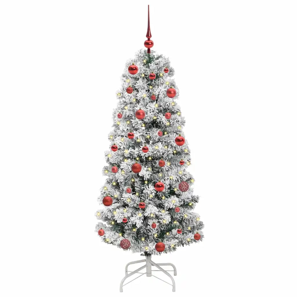 Albero di Natale | Decorazioni natalizie Artificiale con Rami Pieghevoli 150 cm
