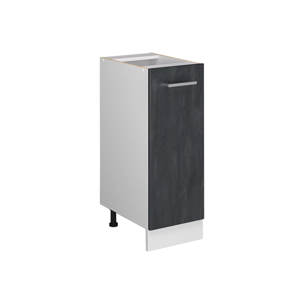 Vicco Frontale cucina Calcestruzzo nero 29.6 x 71.3 cm frontale del mobile per mobile base estraibile