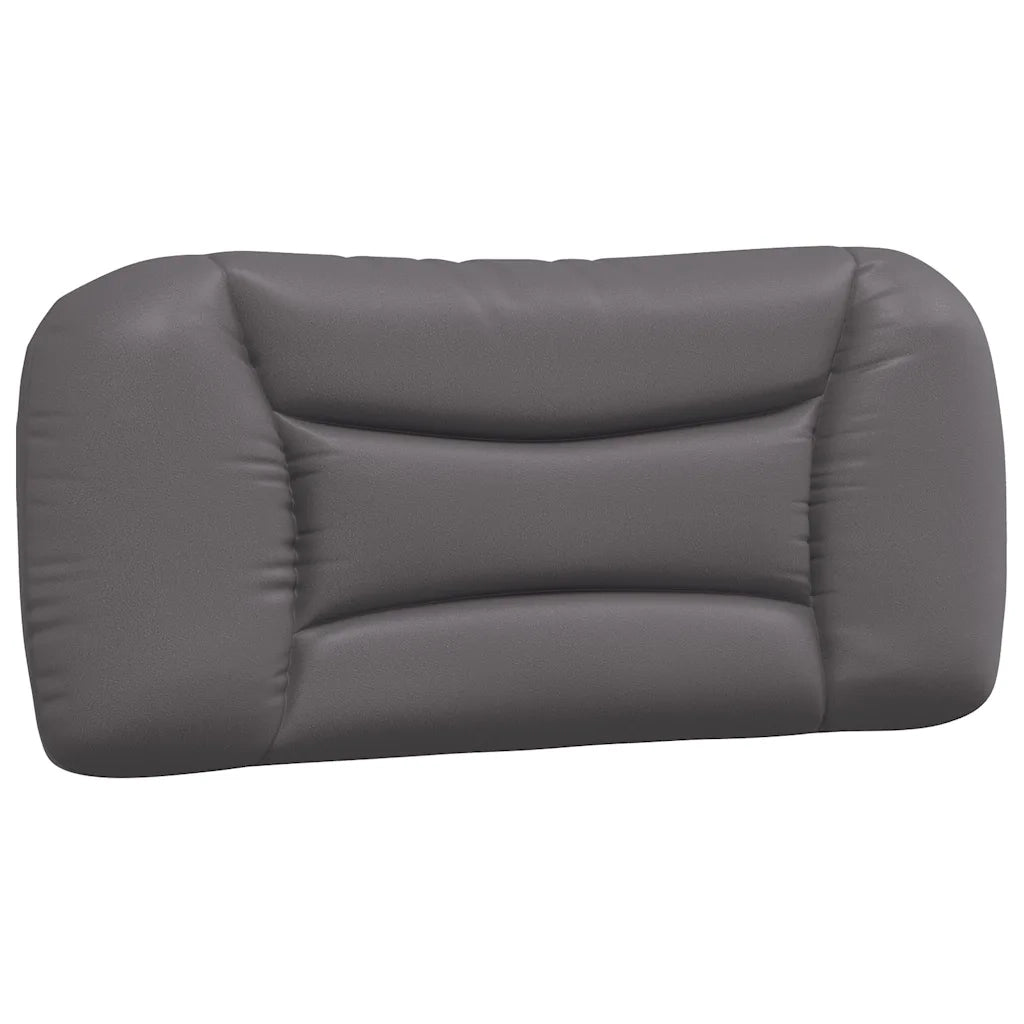 Letto con Materasso-Struttura Letto con Materasso Hvar Grgio 90x200 cm in Similpelle