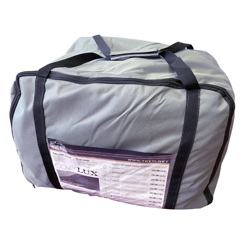 Copribarca Covy Rib cm 600/630 600D Completo di apertura per un eventuale Roll bar
