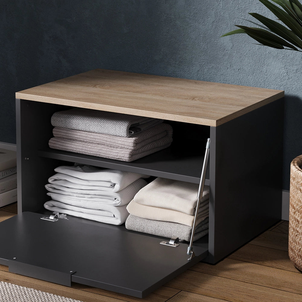 Vicco Credenza Antracite/Sonoma 60 x 36 cm con porte