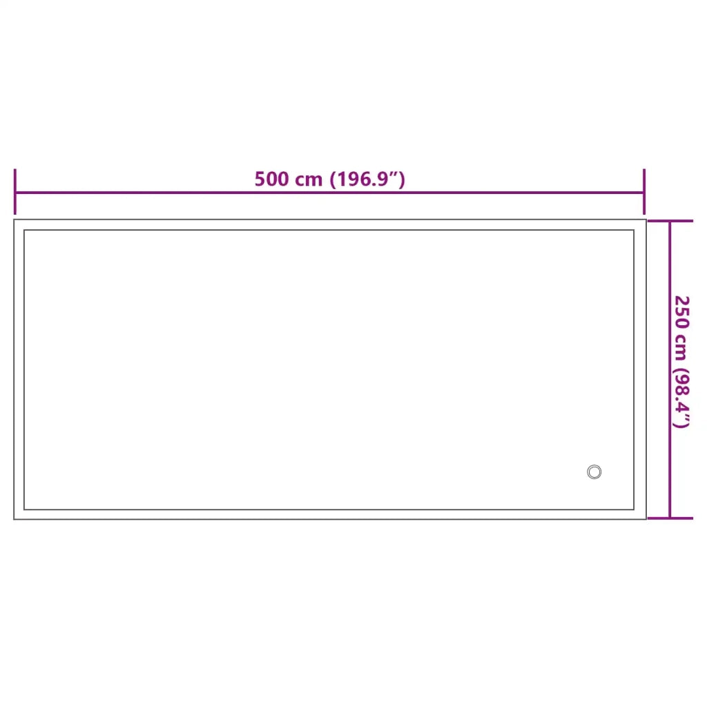 Cuscino invernale per piscina Blu 460 x 230 x 160 cm PVC 42024535
