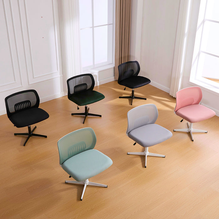 Sedia ufficio senza braccioli - Xylo - girevole e regolabile