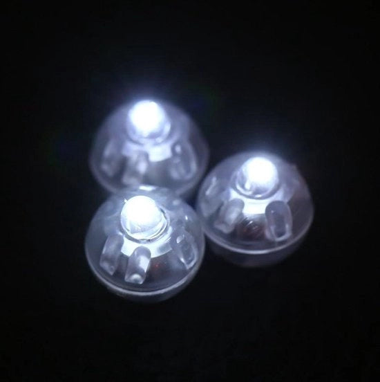 100 Stck LED Ballo Luce Mini Sferiche Luce LED Lampada Flash Decorativa Illuminazione per Casa Matrimonio Festa di Compleanno e Natale - Bianco - 2021 Nuova Collezione