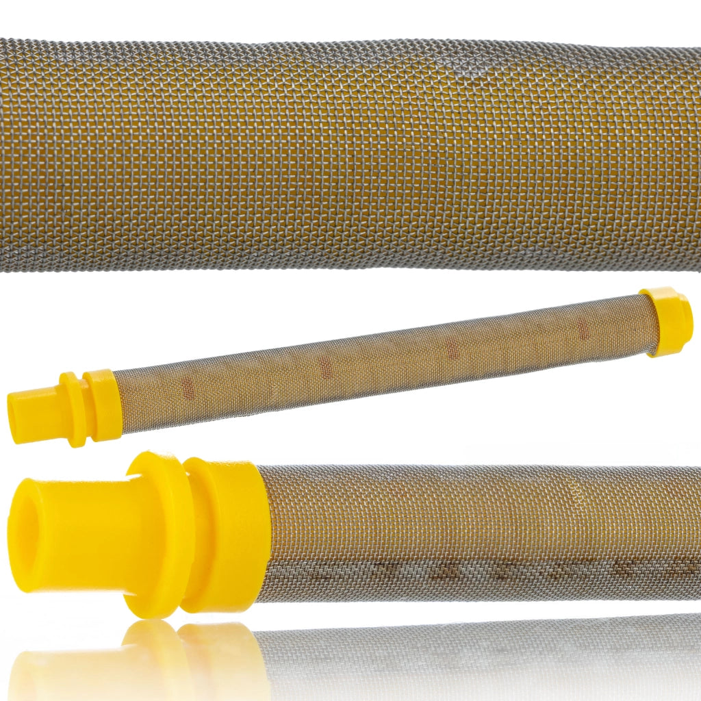 Filtro Paletta 100 Mesh Giallo per Spruzzatore Airless Verniciatura – Alta Qualità e Durata