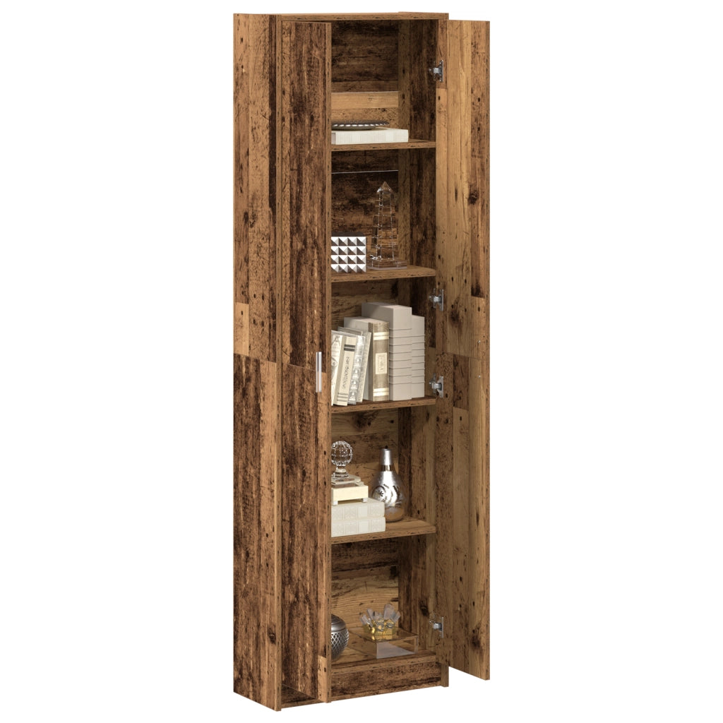 Armadio Legno Vecchio 55x25x189 cm Legno Ingegnerizzato