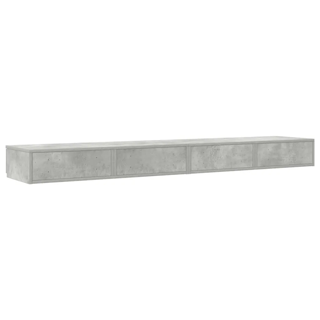 Cassetti per letto Grigio cemento 180 x 36,5 x 16,5 cm 866982