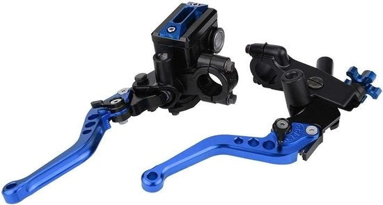 Reservoi Attuatore per Motocicletta Universale con Cilindro Principale - 22mm di diametro - Set a 2 pezzi