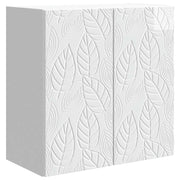 Mobiletto a muro Bianco Lucido 59 x 31 x 60 cm