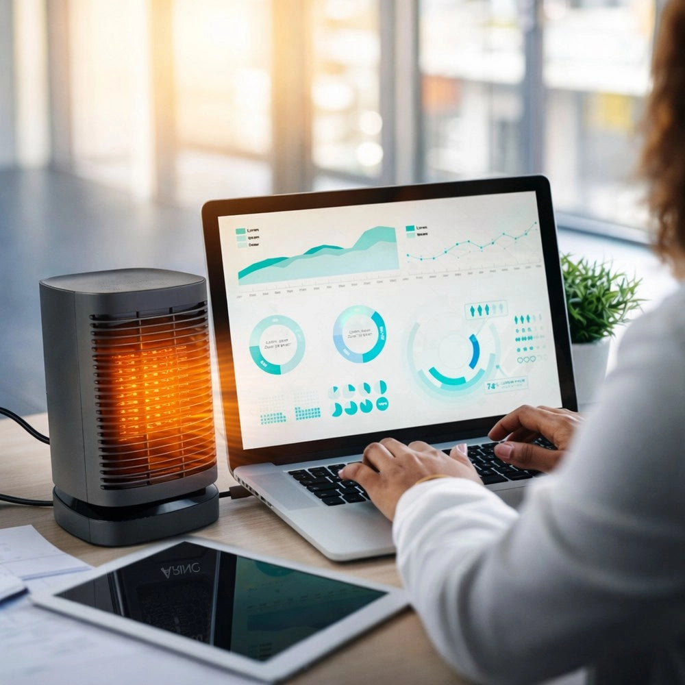 Stufa elettrica basso consumo  termoventilatore