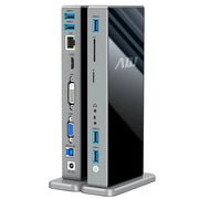 Docking station 15in1 usb3.0 york hdmi+dvi+vga+lan+5*usb+sd/tf+3.5mm - 143-00025