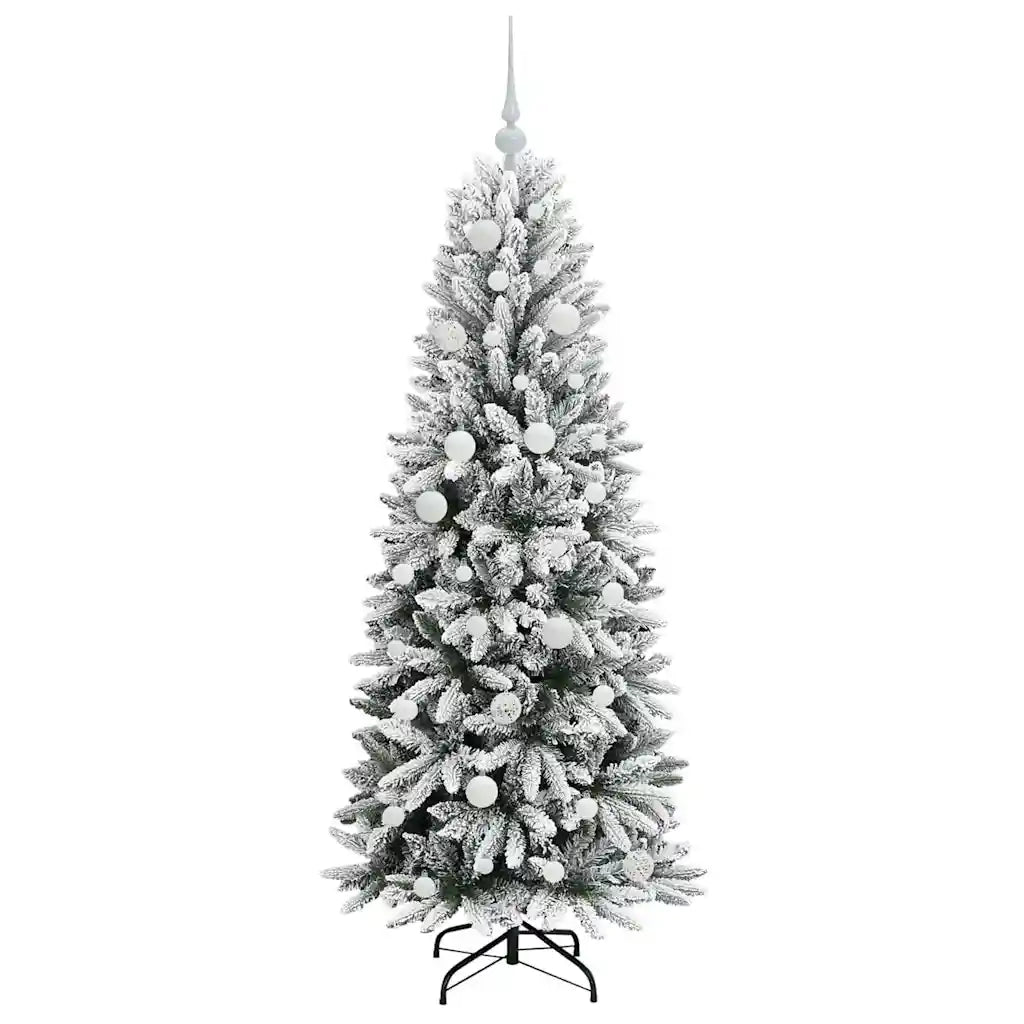 Albero di Natale artificiale con 150 LED Bianco 150 cm 3396036