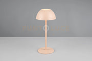 RICARDO LAMPADA DA TAVOLO RICARICABILE METALLO E PLASTICA SABBIA REGOLAZIONE INTESITA' TOUCH IP 54 H.30CM LED 3000K 240LM 1,7W