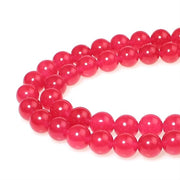 Raccamoni 4mm 85 pezzi di perle di giada luce rosa con foro perle lisce rotonde per la creazione di gioielli bracciali collane