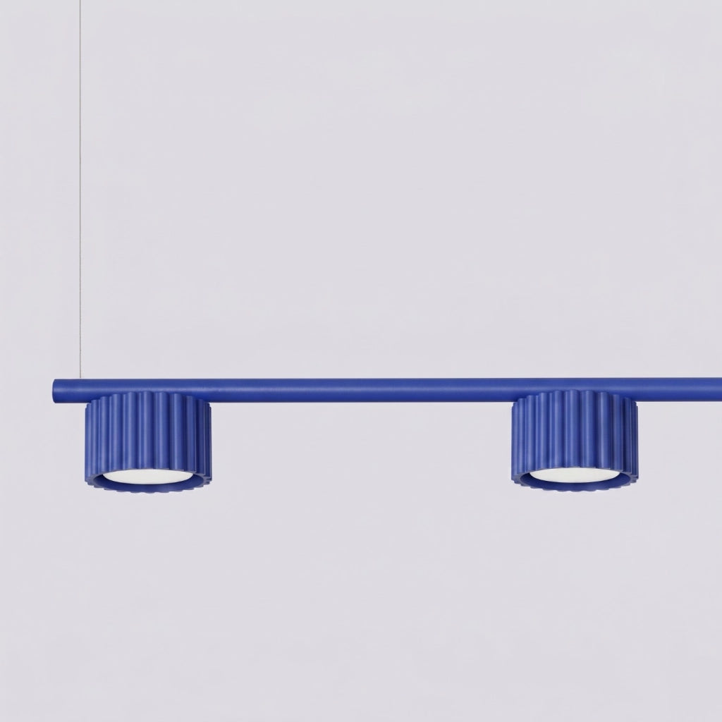 Lampadario AURA 4 oltremare Gx53