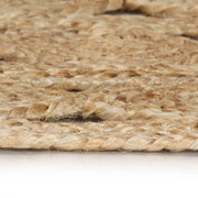 Tappeto Lavorato a Mano in Juta Intrecciata 210 cm 343615