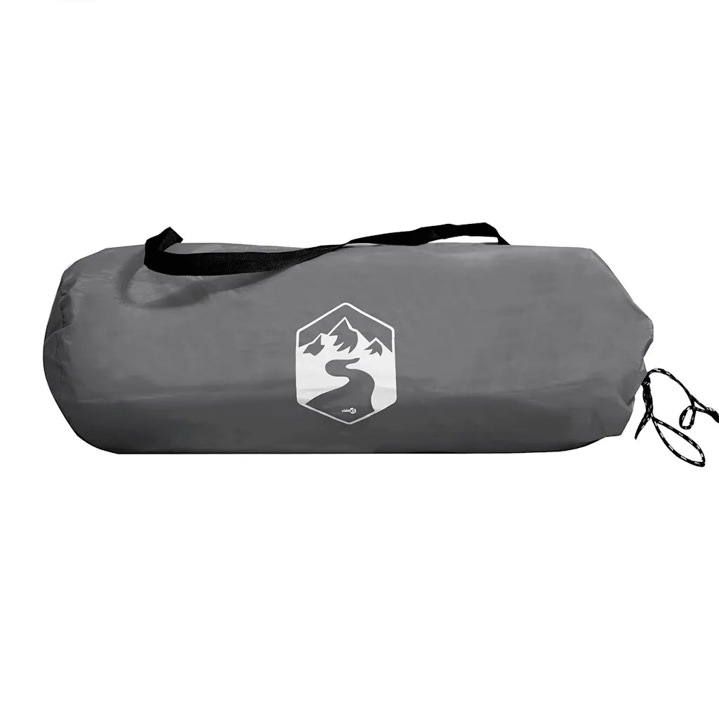 Tenda da Spiaggia 2 Persone Grigia Impermeabile 4009580
