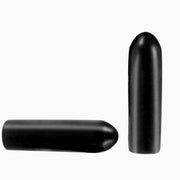 Protettori a vite 50 pezzi - Protezione a vite in PVC-rubbero - Capo a foro circolare - Nero - Flessibile - Resistente ai shock - Protezione a vite