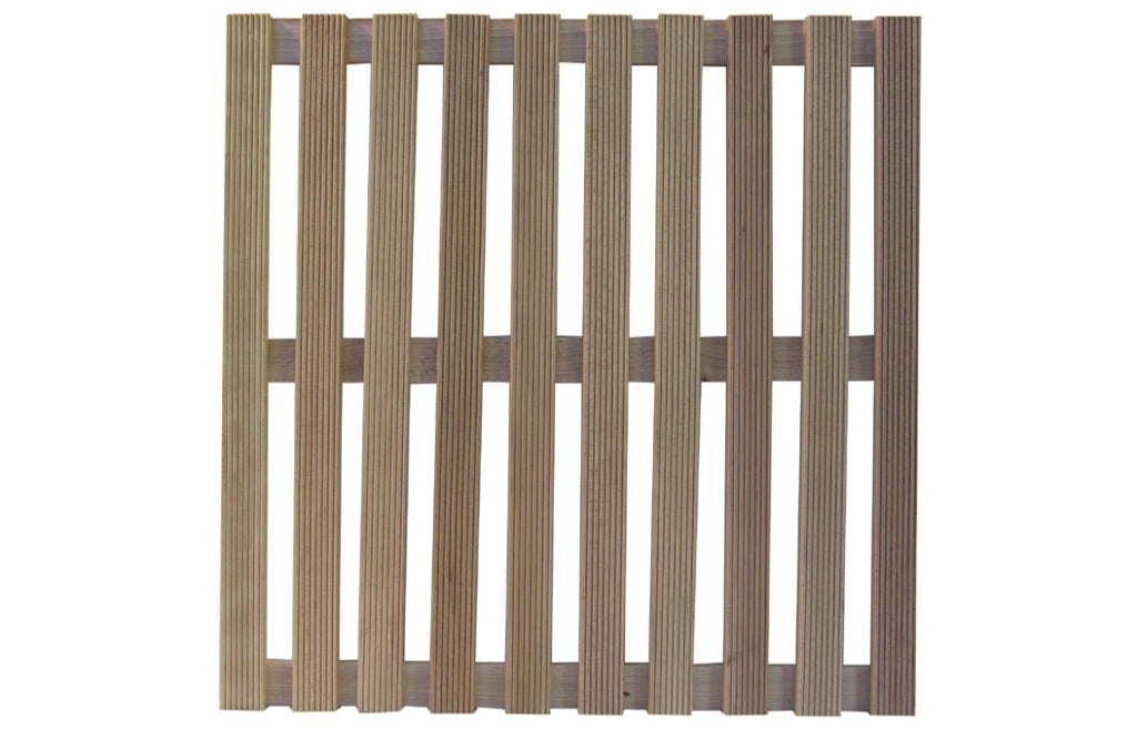 PEDANA DOCCIA IN LEGNO QUADRATA- cm 57 x 57- DH- pezzi 1